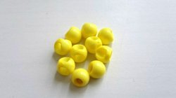 画像1: しずく玉　８ｍｍ　黄色　【10個〜100個】
